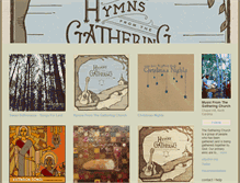 Tablet Screenshot of music.allgather.org